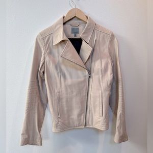 Athleta leather jacket size medium.  Soft leather!